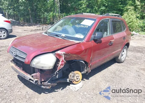 2007 Hyundai Tucson Gls from USA, damaged, VIN KM8JM12B77U633414